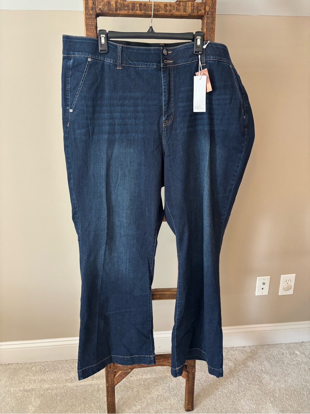 Lane Bryant Dark Blue Flare Jeans NWT